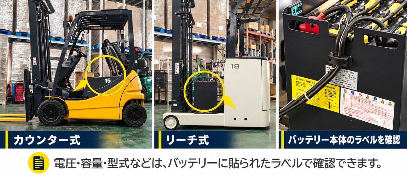 フォークリフトのバッテリー確認ガイド