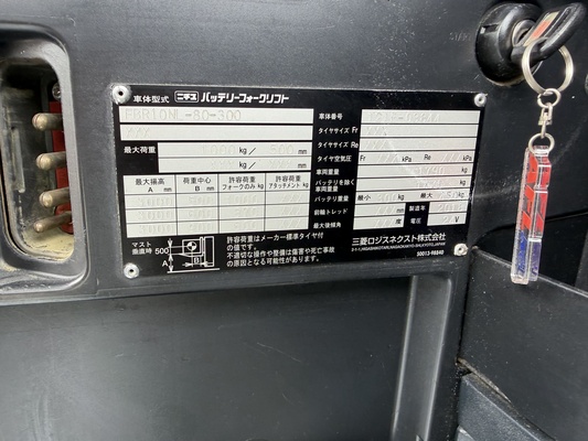 ニチユ FBR10NL-80-300